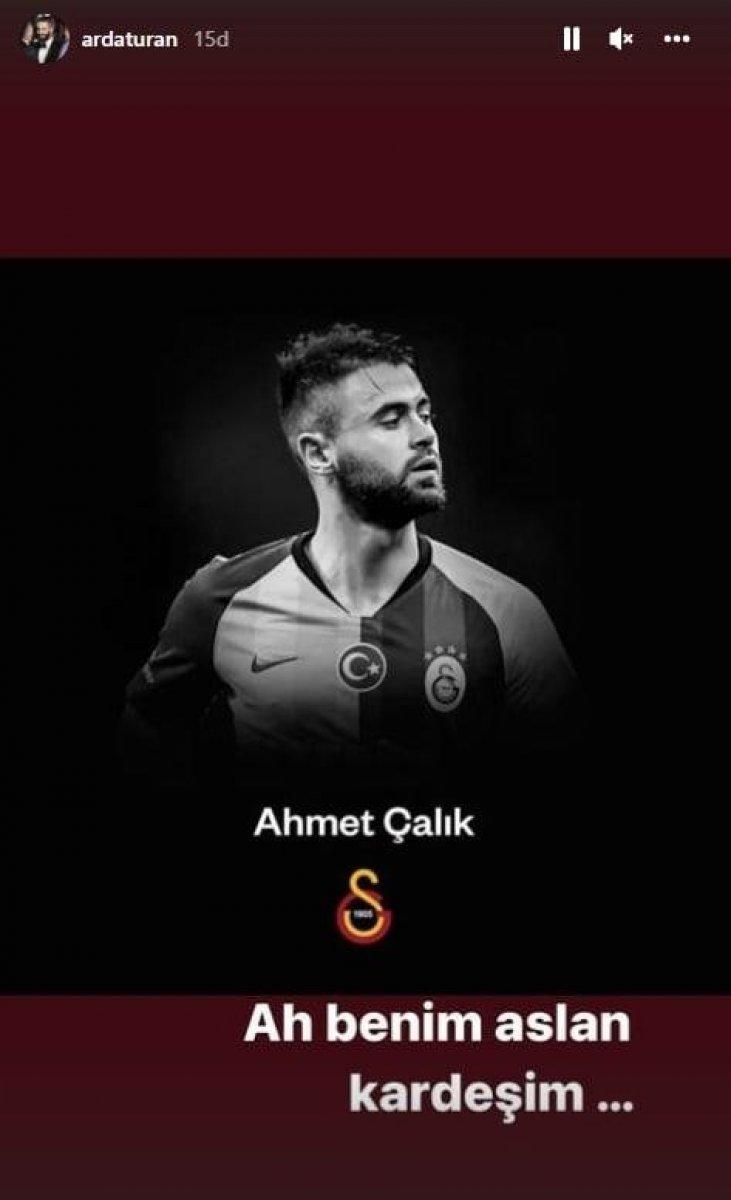 Ahmet Çalık için başsağlığı mesajları