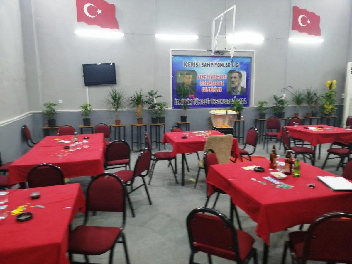 İzmir'de 'Kolpaçino' temalı kumarhaneye ikinci baskın