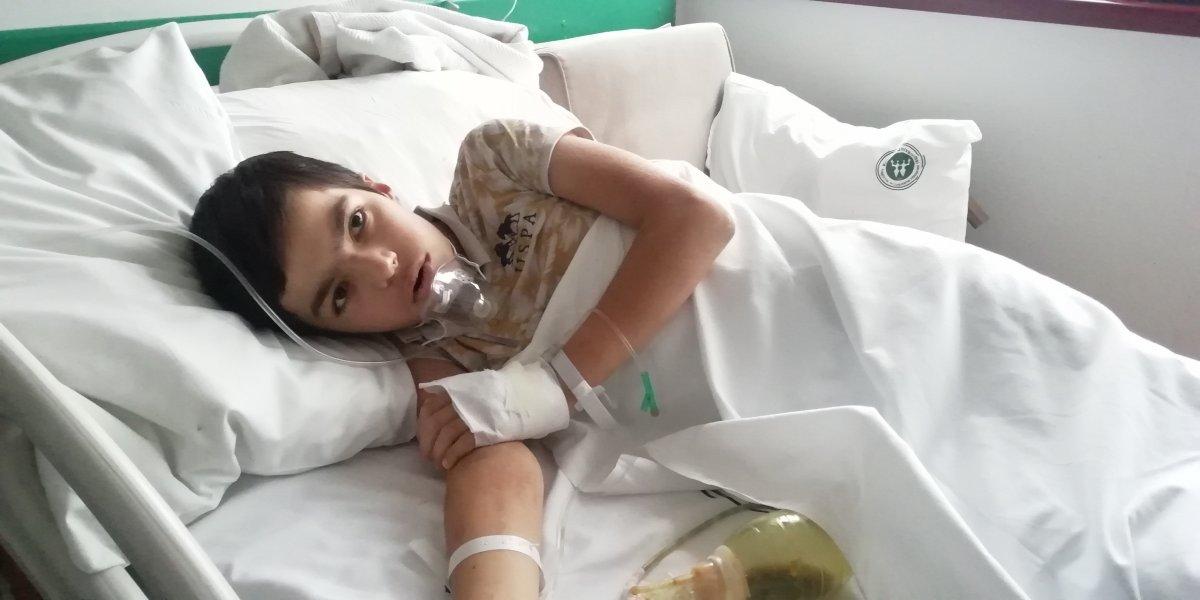 Kocaeli’de, 13 yaşındaki çocuk yorgun mermi ile vuruldu