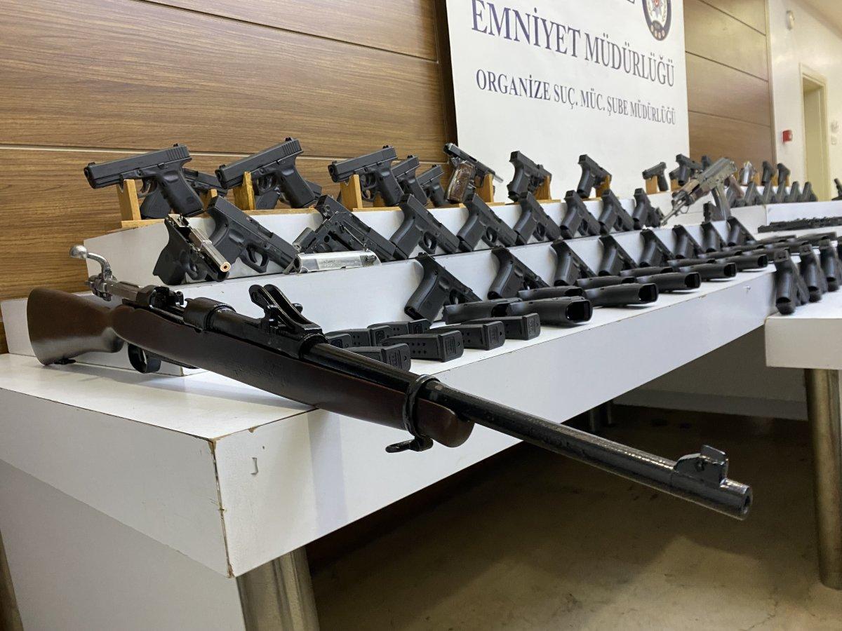 İstanbul’da silah kaçakçılığı operasyonu