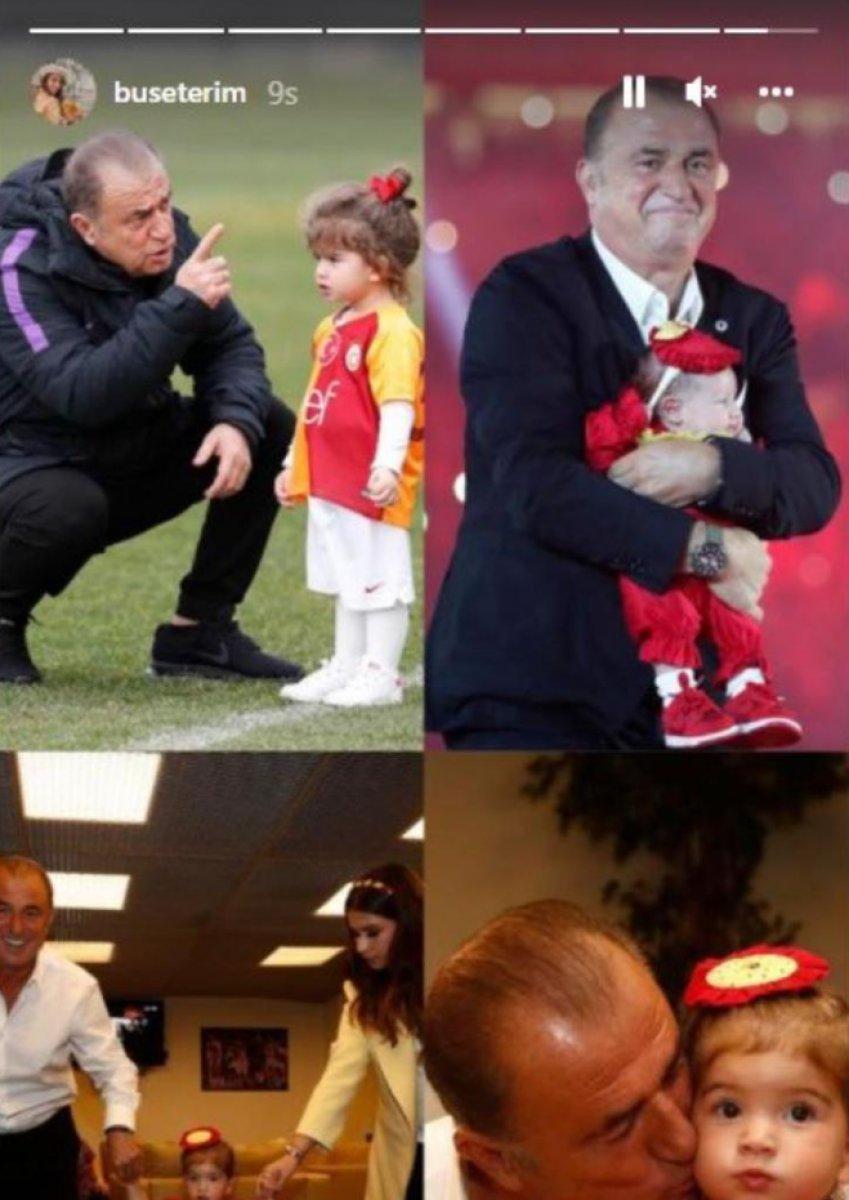 Terim'in ayrılığının ardından kızlarından paylaşım