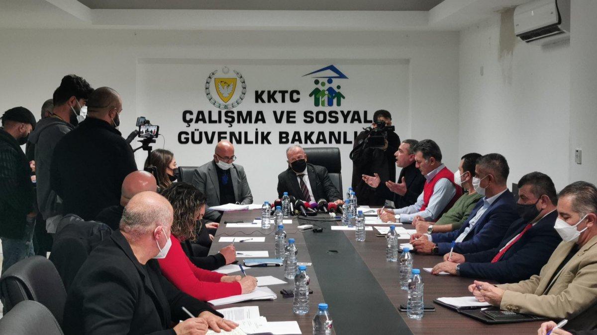 KKTC'de asgari ücret resmi olarak kabul edildi