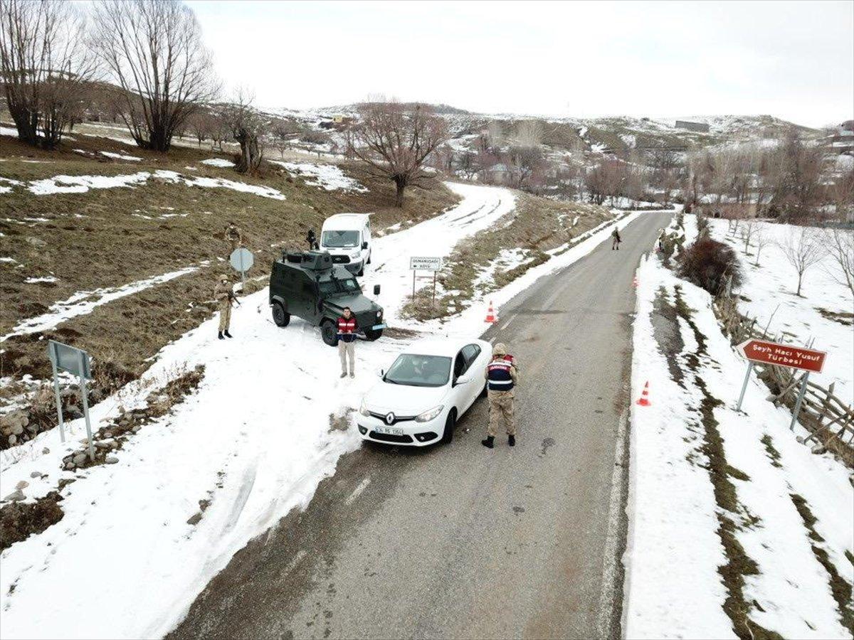Bingöl'de yol uygulamasında yakalanan sürücülere ceza