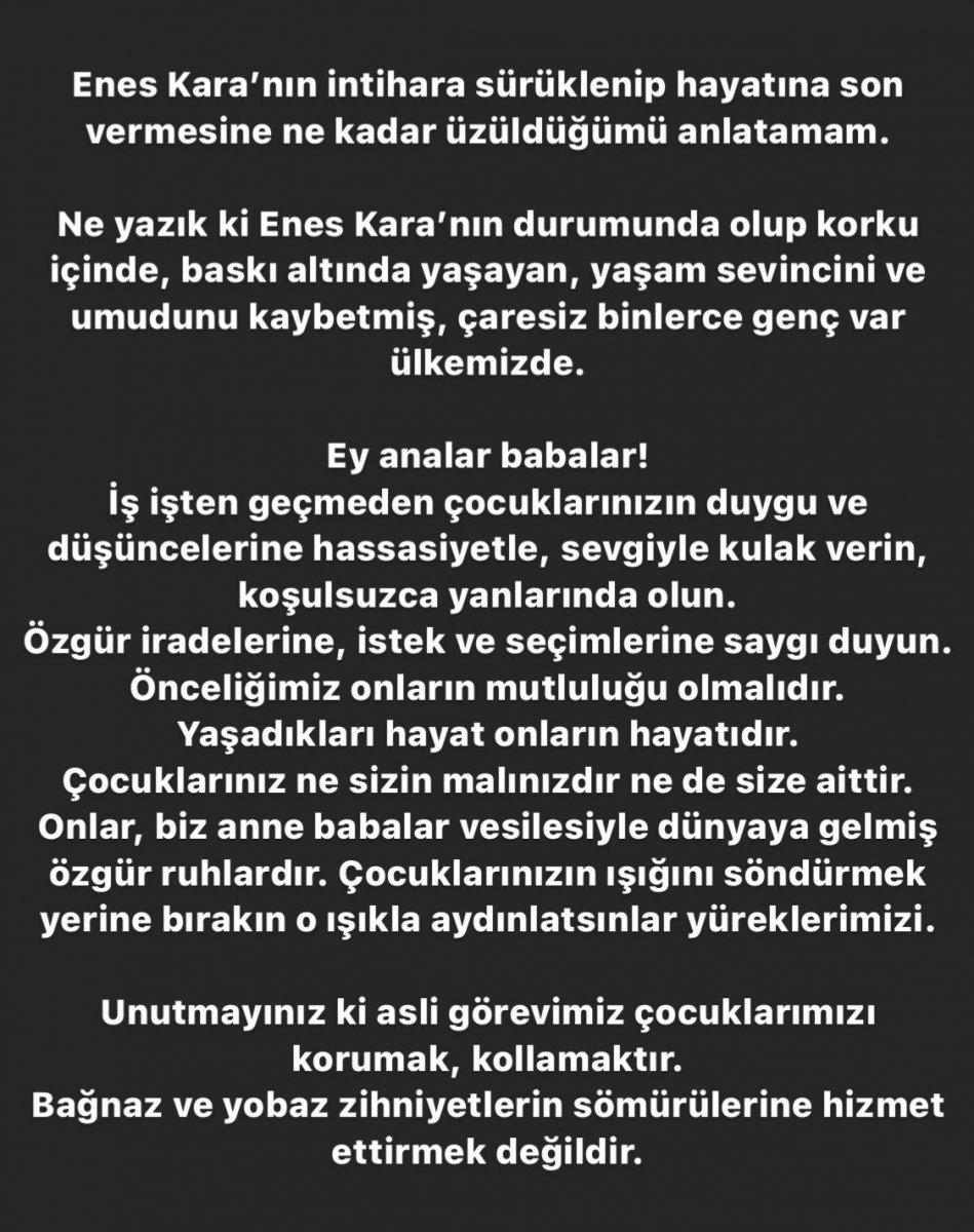 Tarkan'dan Enes Kara paylaşımı