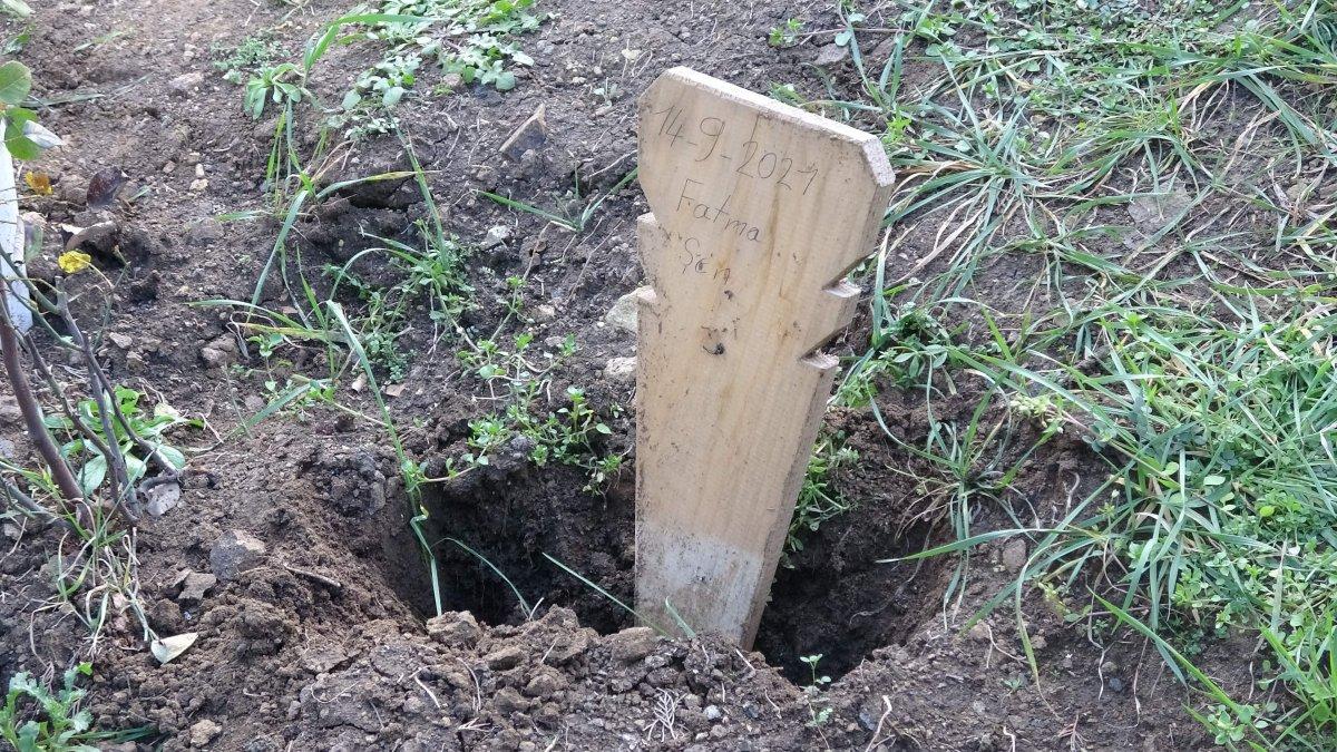 Trabzon'daki mermer ustası, mezar taşı çalarken yakalandı