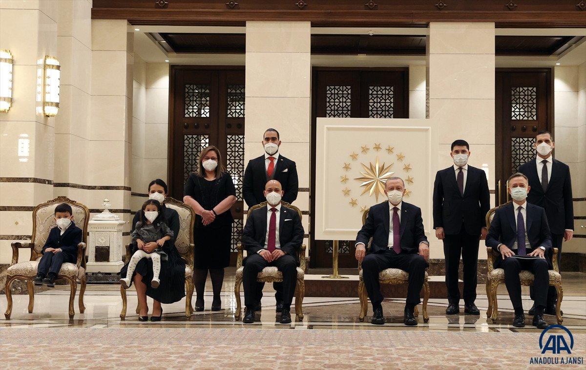 Cumhurbaşkanı Erdoğan, El Salvador Büyükelçisi Calderon’u kabul etti