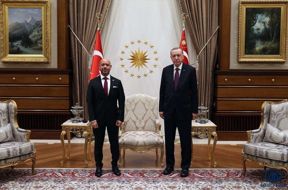 Cumhurbaşkanı Erdoğan, El Salvador Büyükelçisi Calderon’u kabul etti