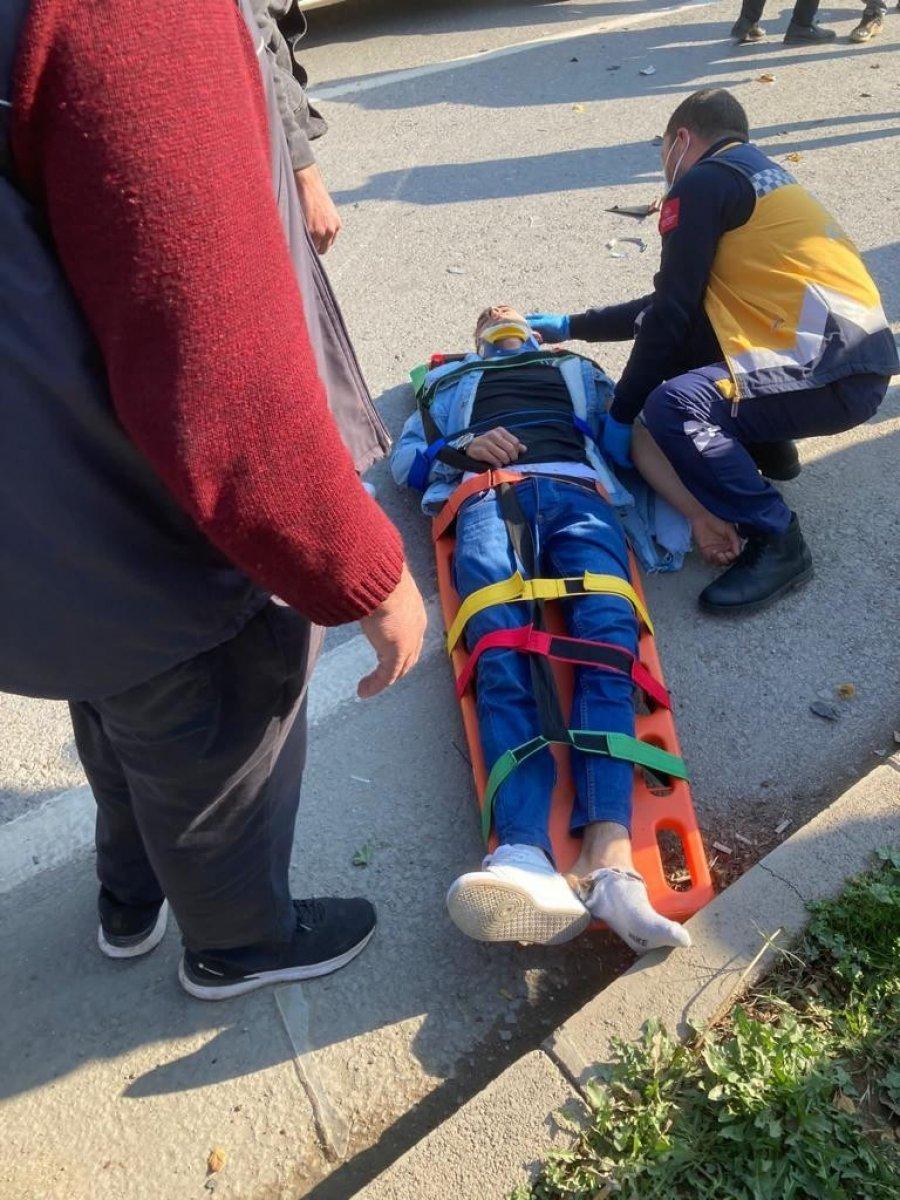 Antalya'da ambulans takibinde kaza yapan babadan acı haber