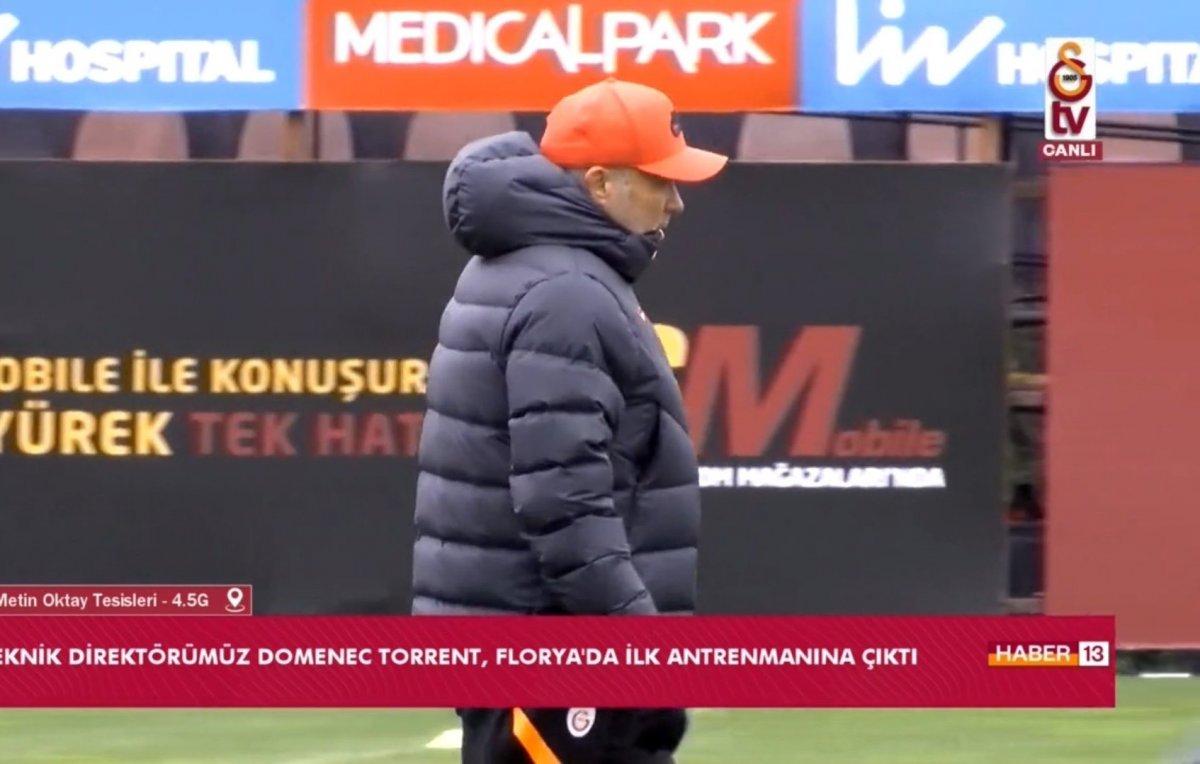 Domenec Torrent ilk idmanına çıktı