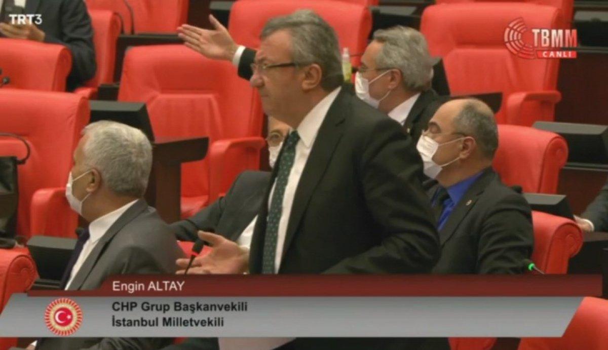 TBMM'de AK Partili ve CHP'li vekiller arasında gerginlik