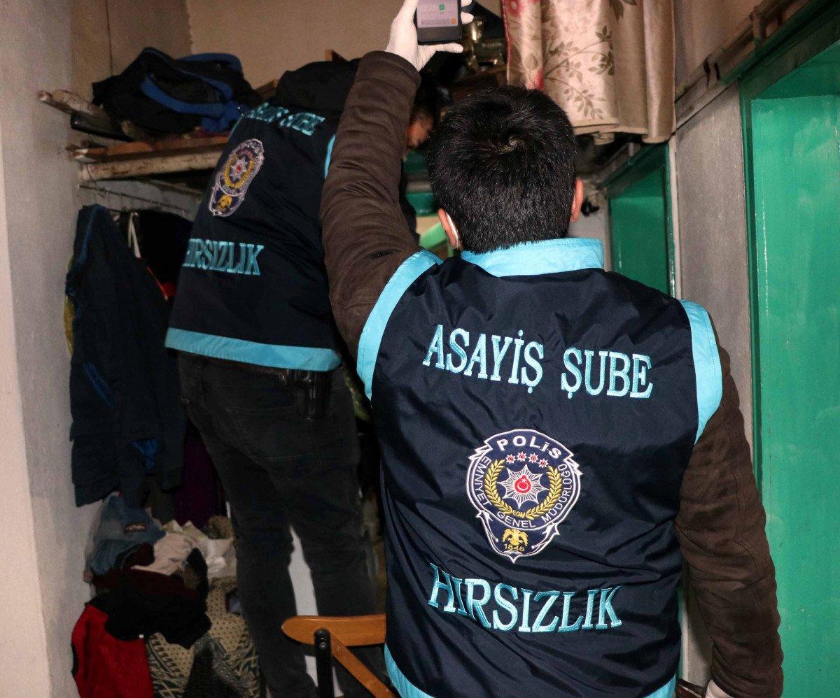 Kayseri’de, garajdan 700 bin liralık çalıntı eşya çıktı