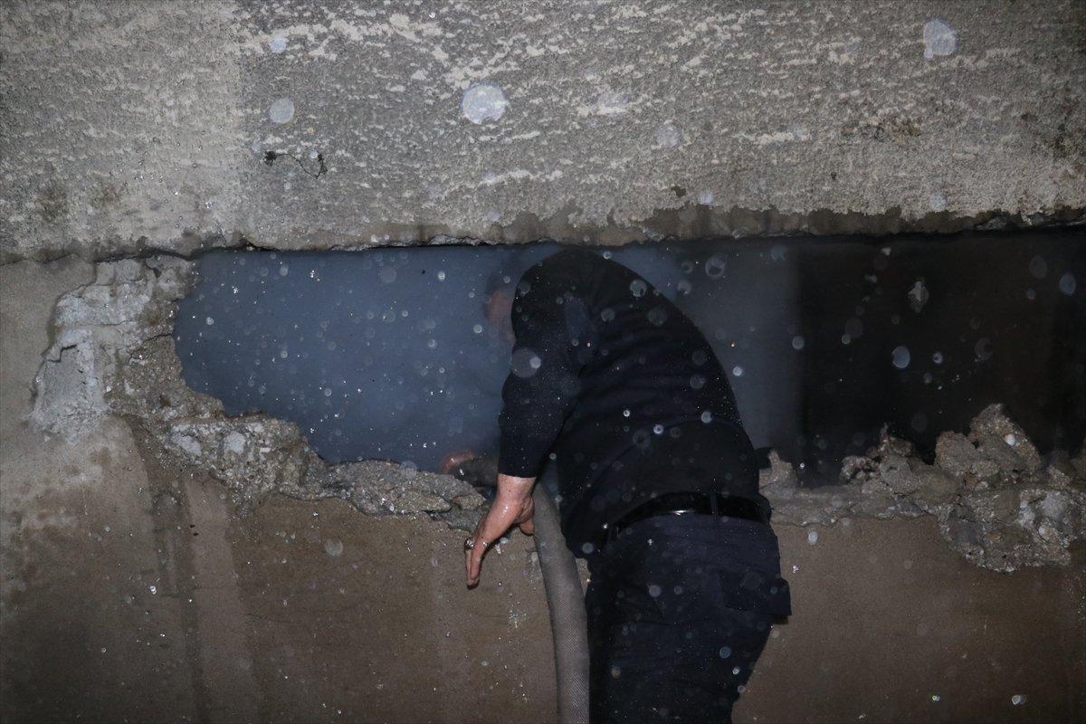 Ağrı'da cami kazanında yangın çıktı