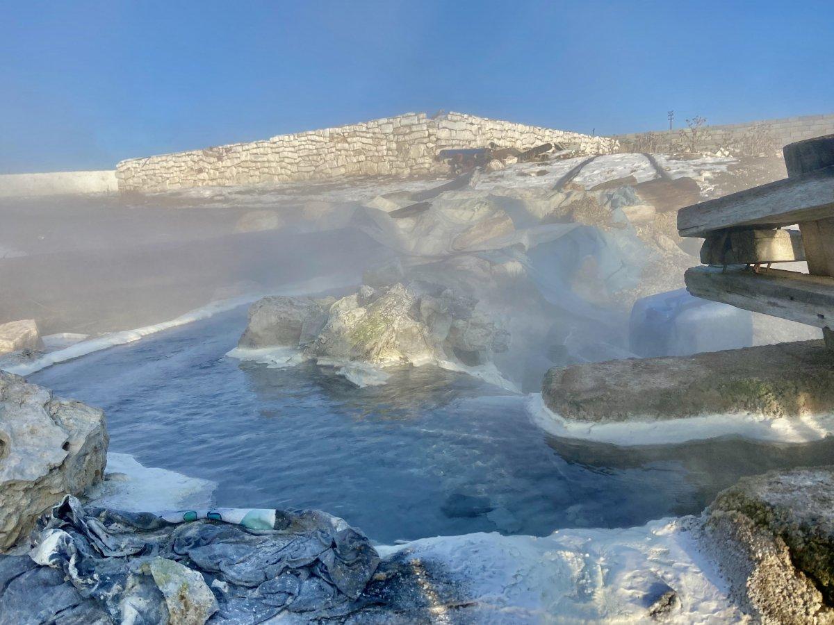 Şifa arayanların uğrak mekanı: Diyadin Kaplıcaları