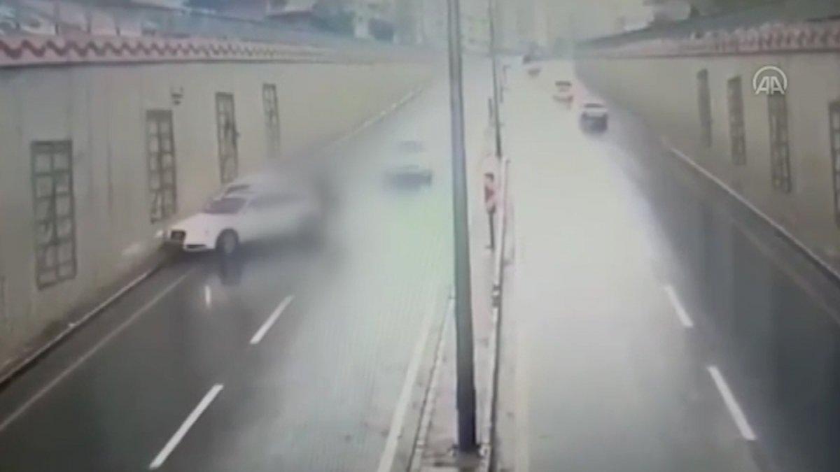 Kahramanmaraş'ta yolda gezinen yaya kazaya davetiye çıkardı