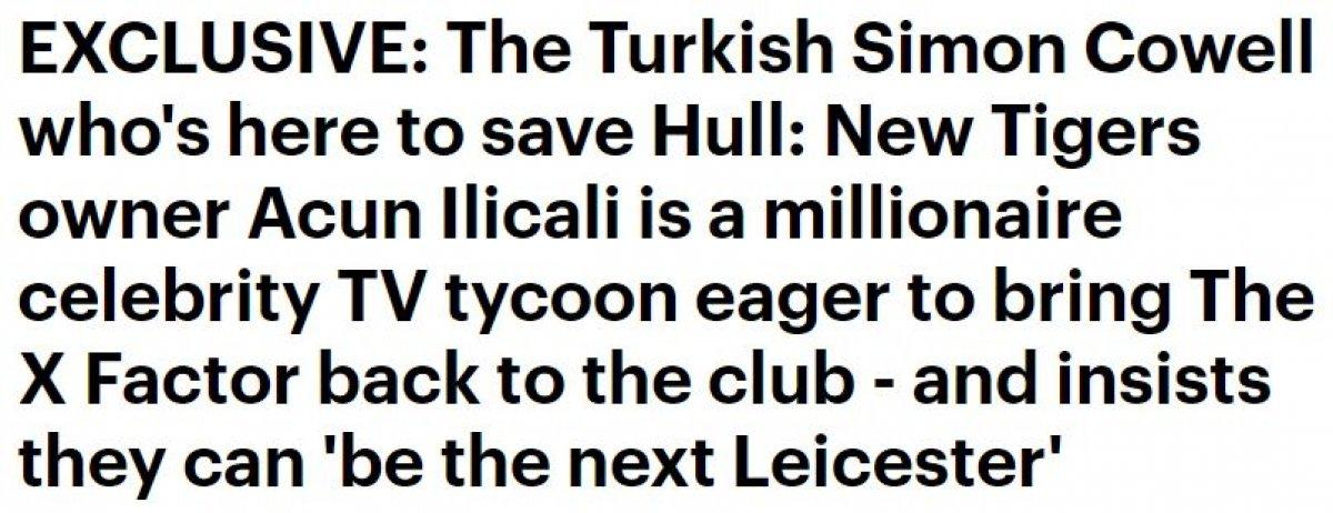 Acun Ilıcalı, İngiliz basınına özel hayatını anlattı