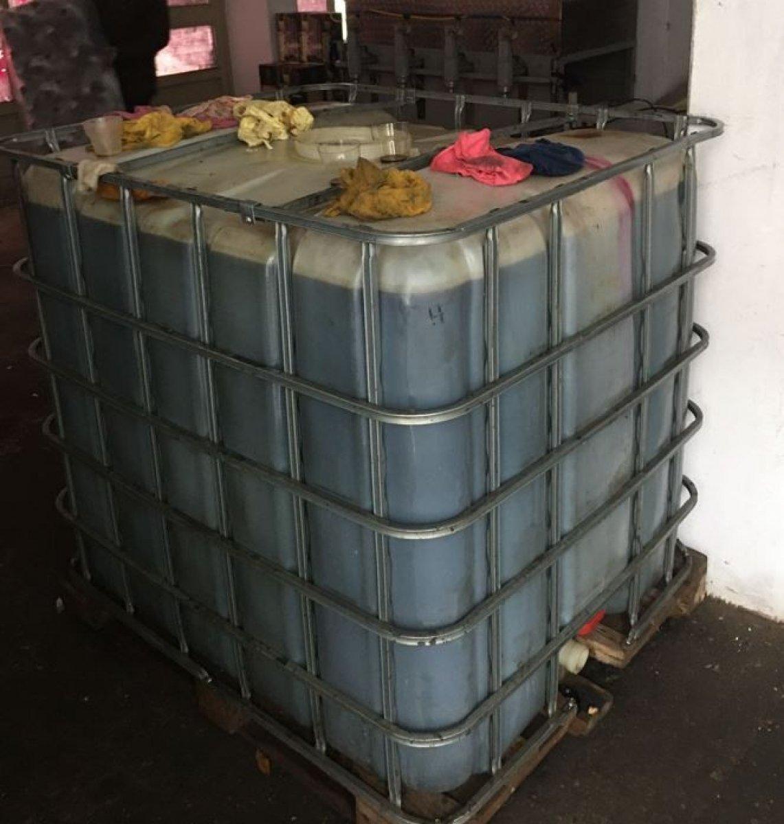 Tuzla'da atık yağ dolandırıcılarına operasyon