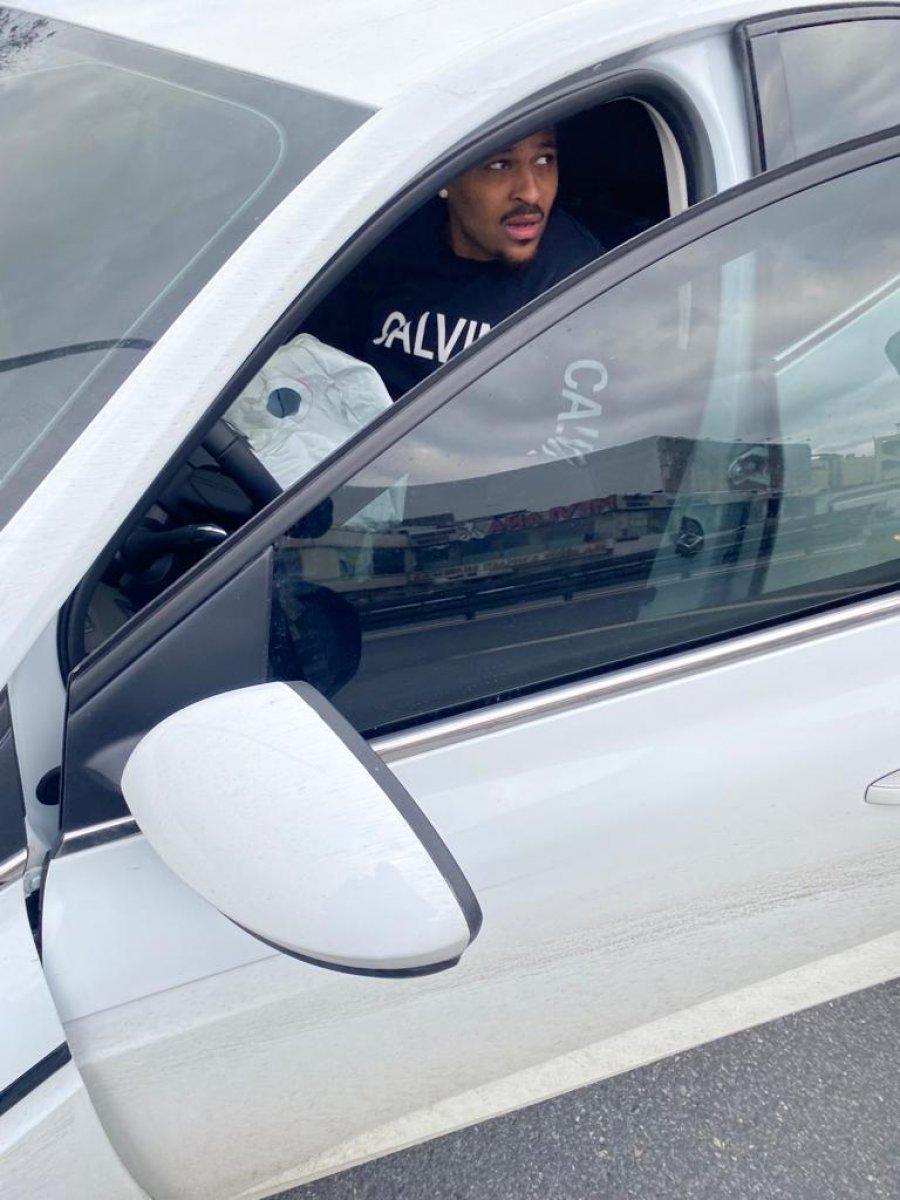 Marcao, trafik kazası geçirdi