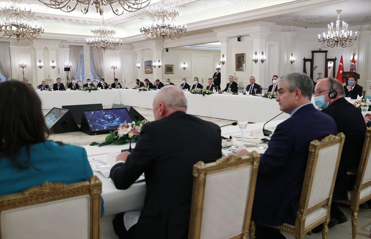 Cumhurbaşkanı Erdoğan'ın AB büyükelçileri toplantısı konuşması