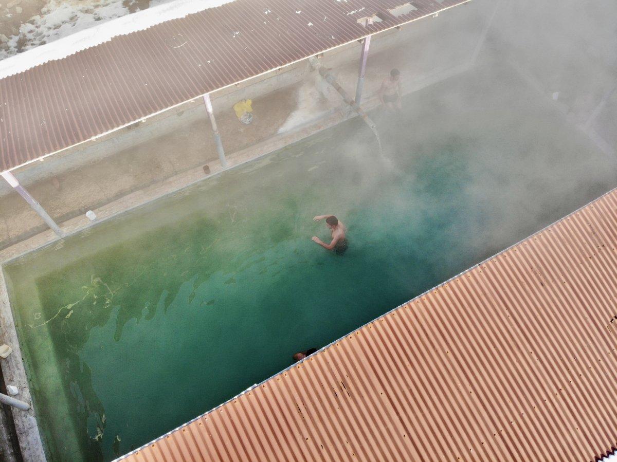 Şifa arayanların uğrak mekanı: Diyadin Kaplıcaları