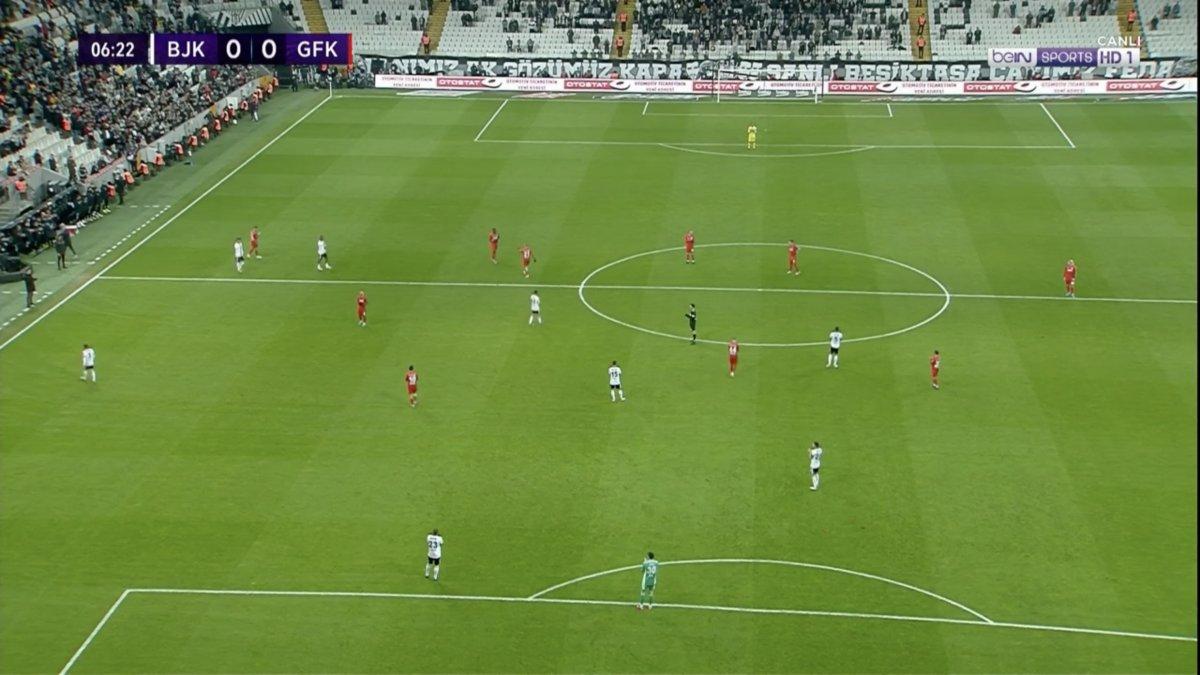 Ahmet Çalık, Beşiktaş maçında anıldı