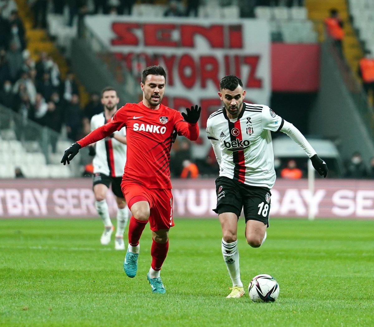 Beşiktaş, Gaziantep FK'yı tek golle mağlup etti