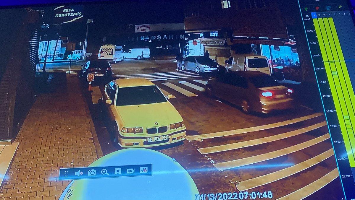 Ataşehir'de ekmek bırakan fırıncının aracını çaldı