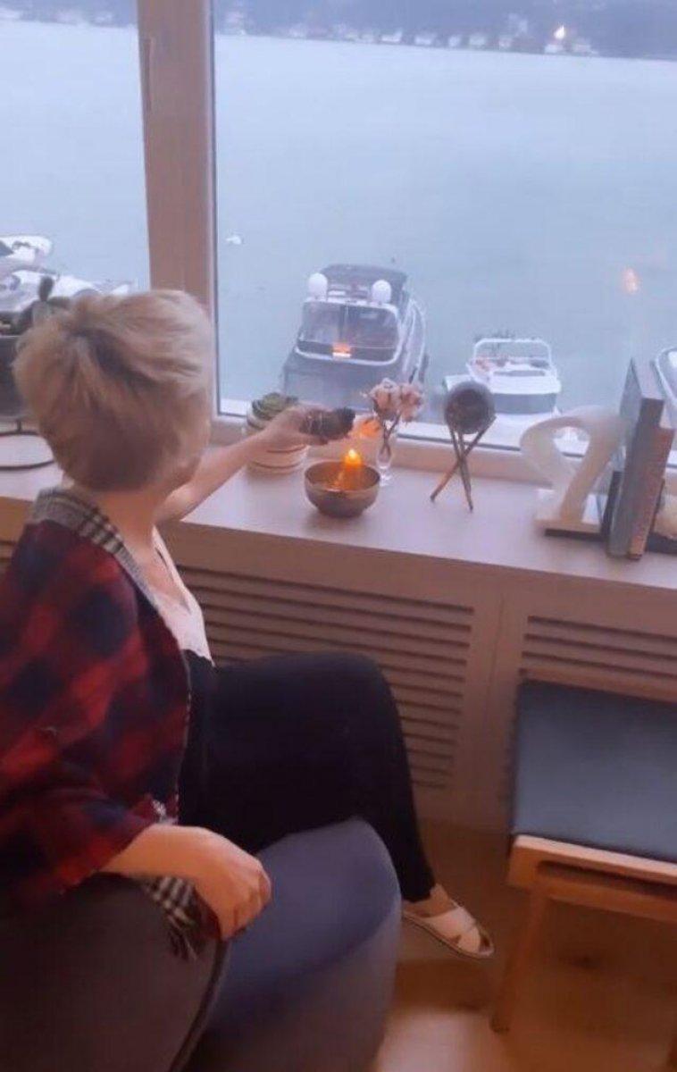 Linet'in Boğaz manzaralı evi