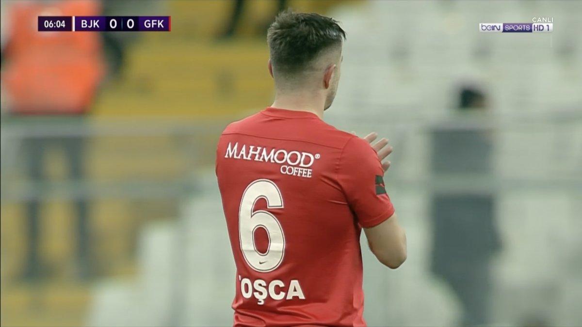 Ahmet Çalık, Beşiktaş maçında anıldı