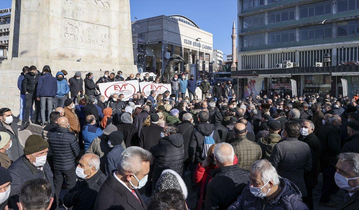 EYT'liler CHP ile birlikte eylem yaptı