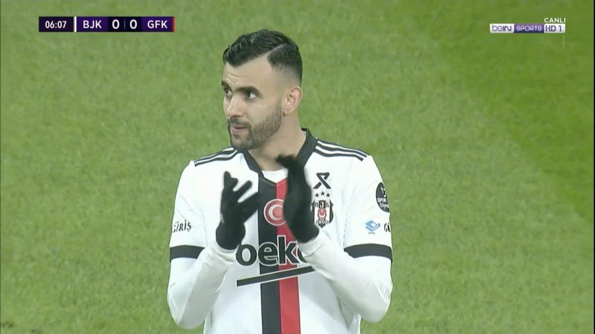 Ahmet Çalık, Beşiktaş maçında anıldı