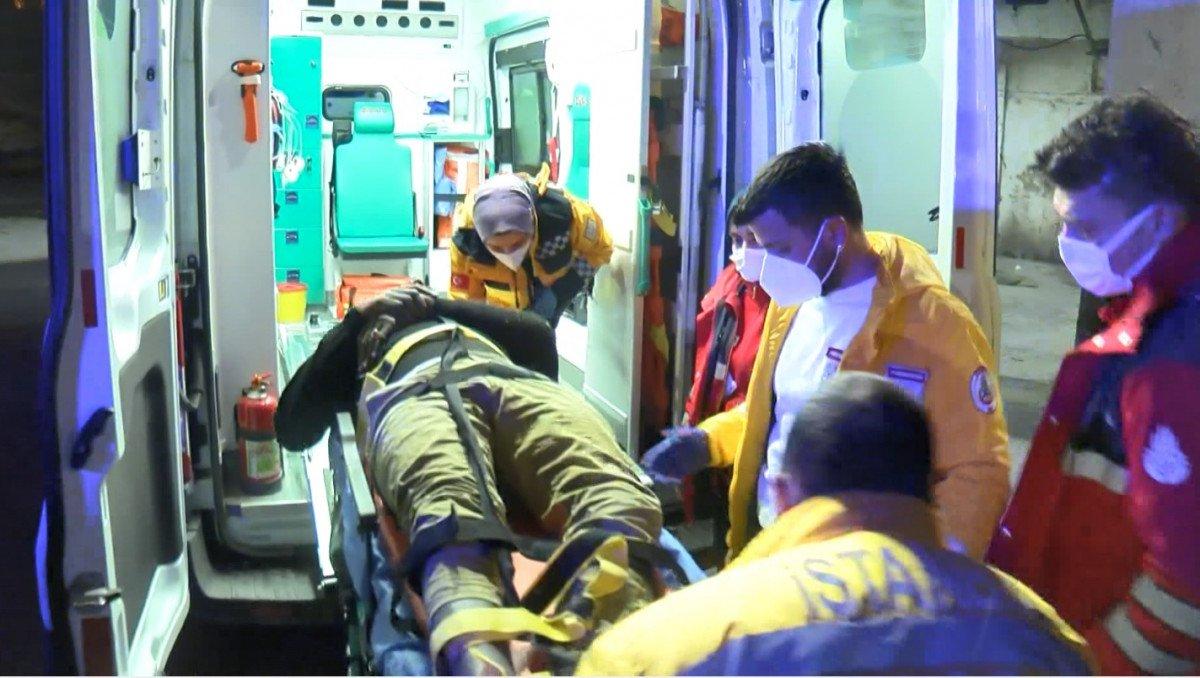 Fatih'te kavga eden şahıslar binada yangın çıkardı