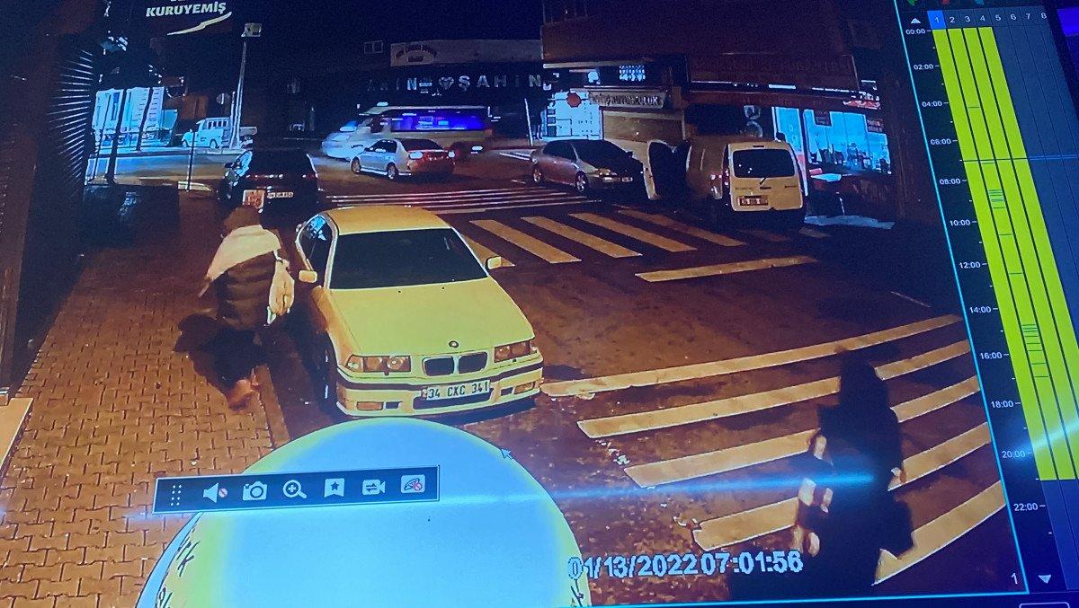 Ataşehir'de ekmek bırakan fırıncının aracını çaldı