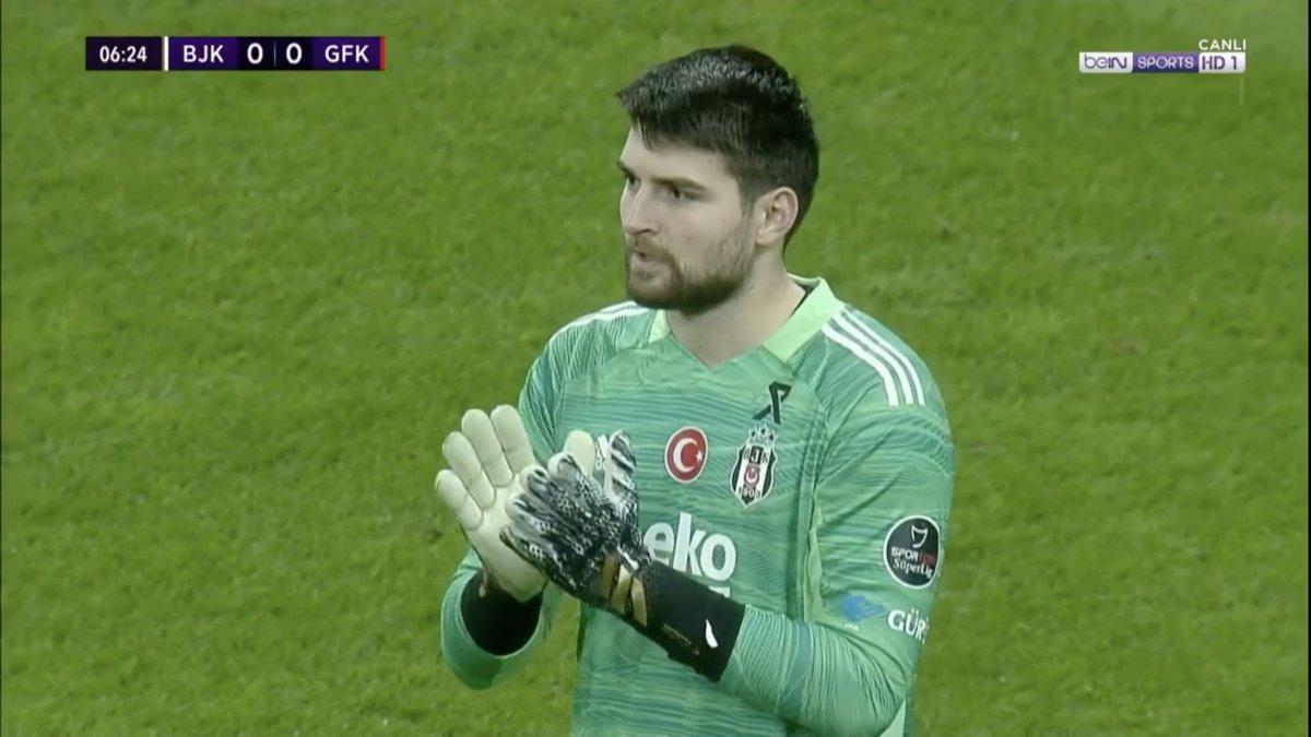 Ahmet Çalık, Beşiktaş maçında anıldı