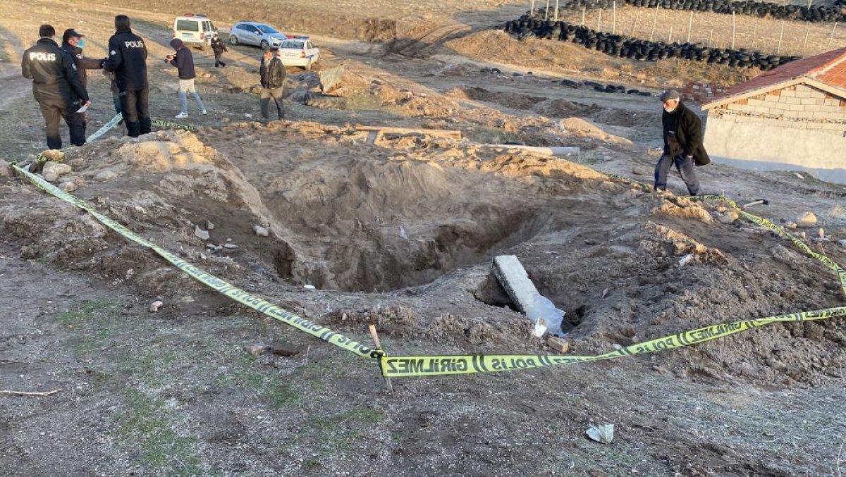 Aksaray'da define arayan kişi kazdığı tünelin altında kalarak can verdi