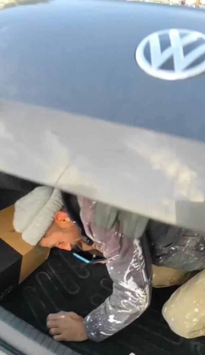 Antalya'da vicdanları sızlatan olay: İşçiyi üzeri kirli diye bagajda taşıdı