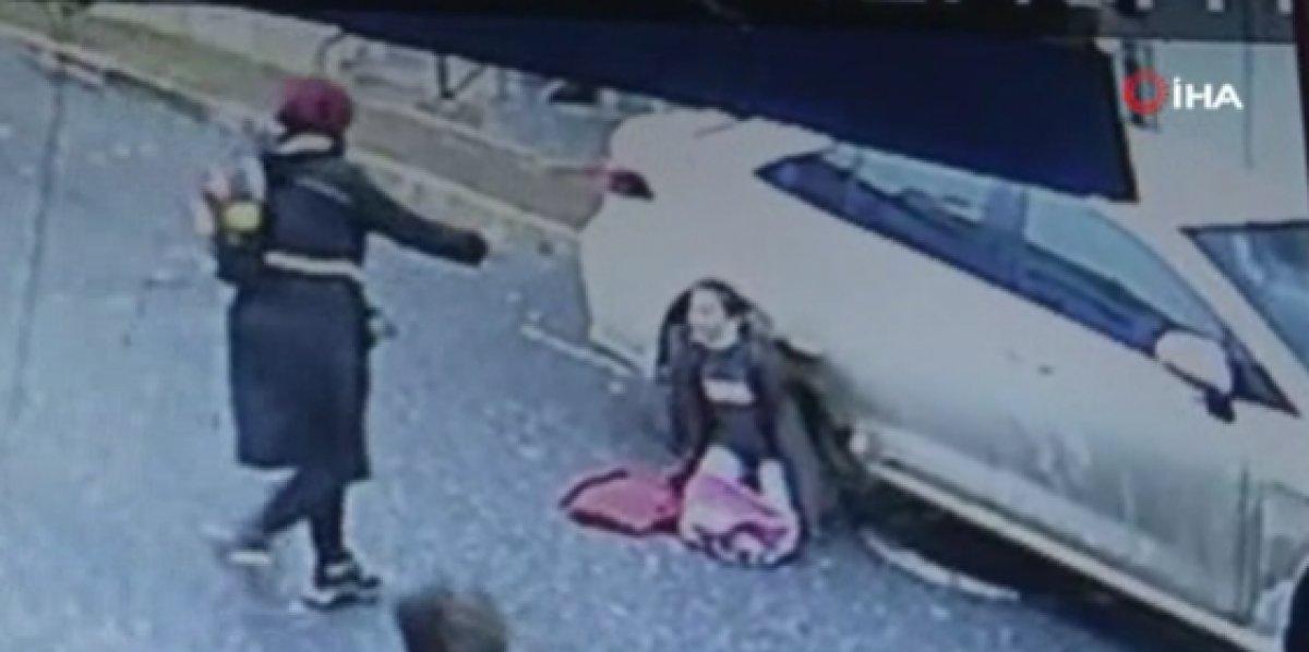 Küçükçekmece'de 10 yaşındaki kız otomobilin altında kaldı