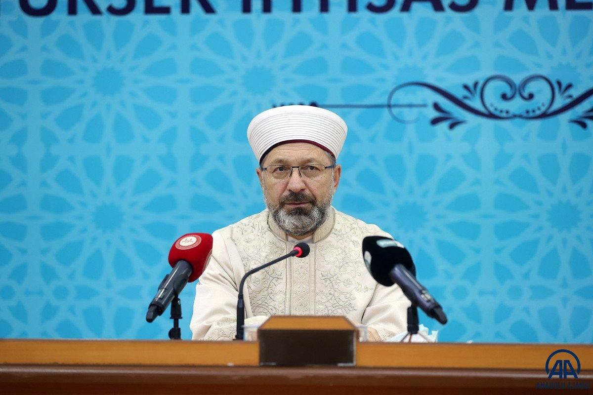 Ali Erbaş: Sahih dini bilgiye toplumumuzun ihtiyacı var