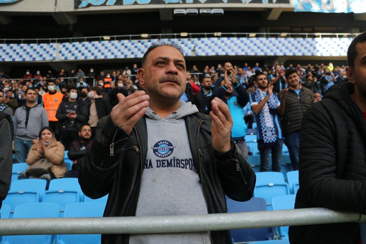 Adana Demirspor taraftarı Ahmet Çalık'ı andı
