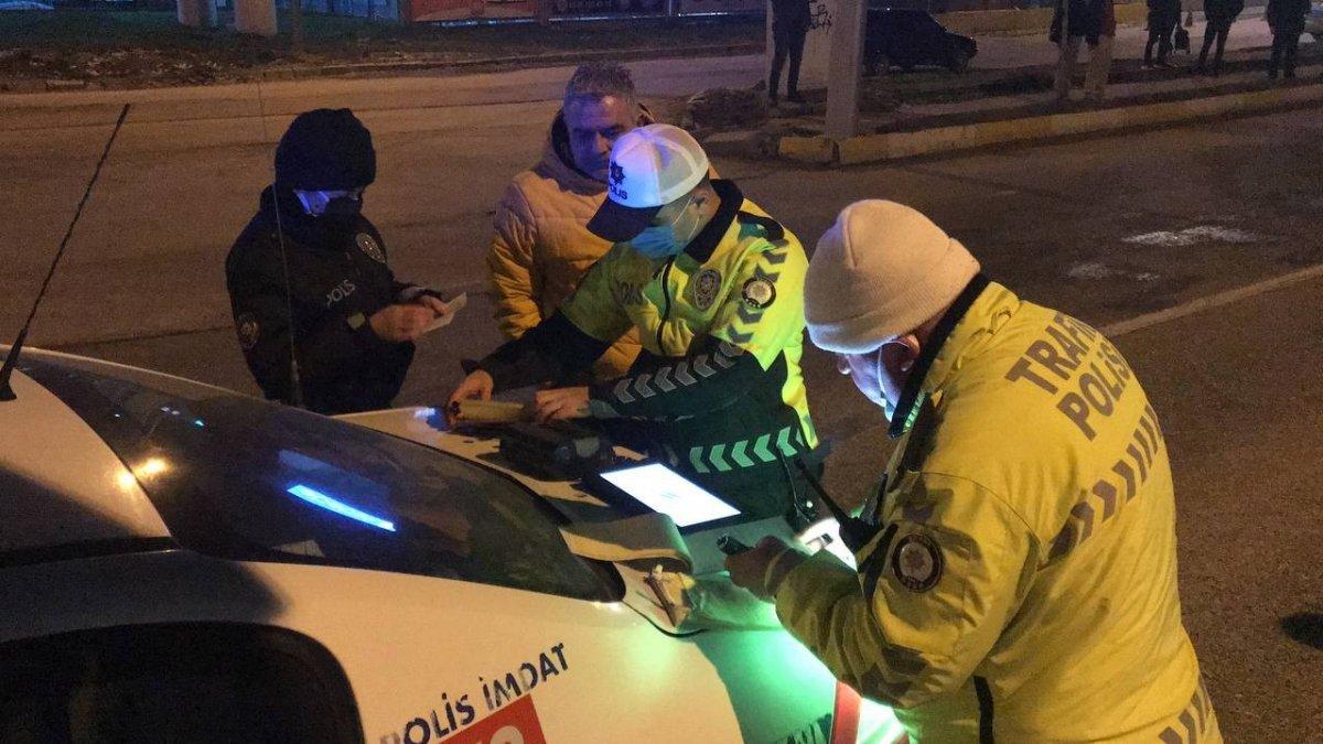 Edirne'de kaza yapan taksicinin alkollü olduğu ortaya çıktı