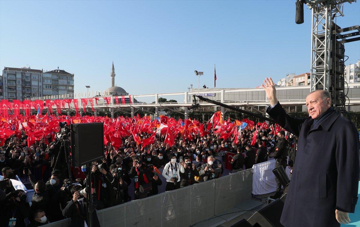 Cumhurbaşkanı Erdoğan'ın Aydın Toplu Açılış Töreni konuşması