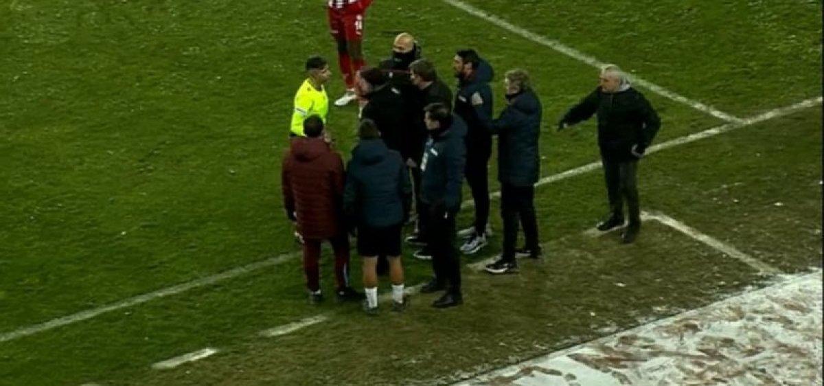 Abdullah Avcı kırmızı kart gördü