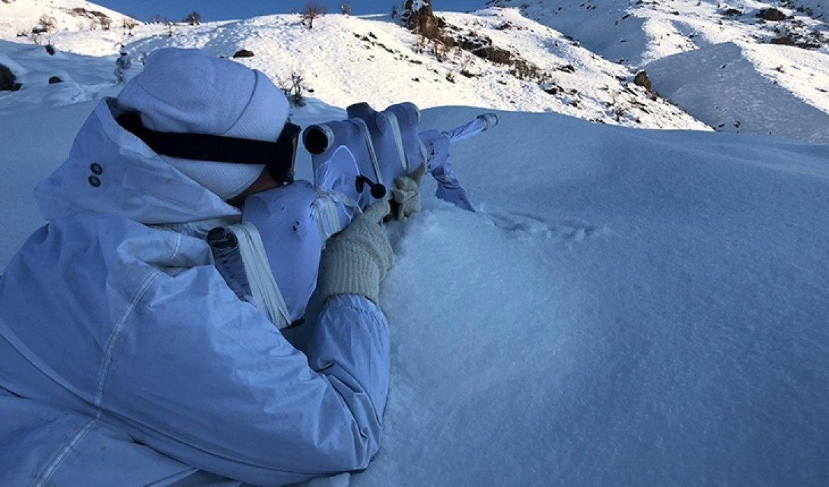Tunceli’de Eren Kış-6 operasyonu kış şartlarına rağmen aralıksız sürüyor