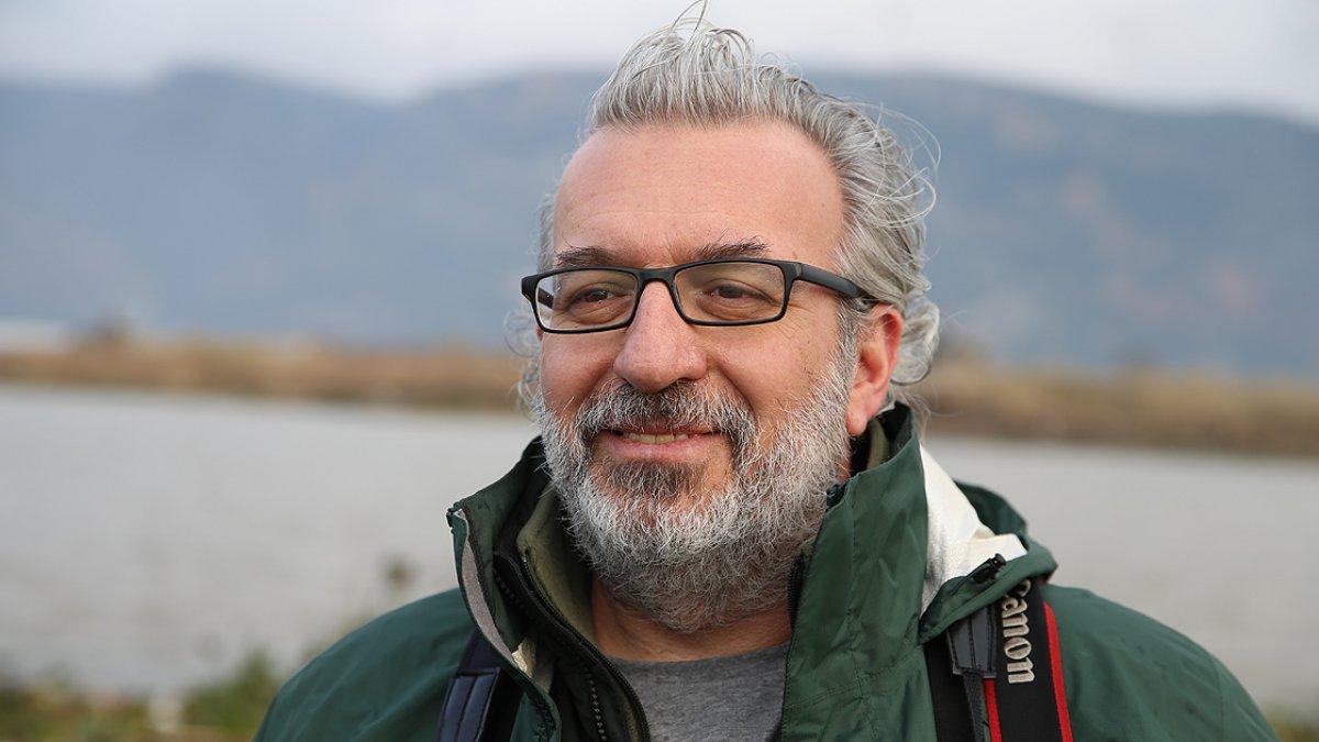 Okyanuslarda yaşayan 'kül rengi yelkovan kuşu' ilk kez Hatay'da görüldü