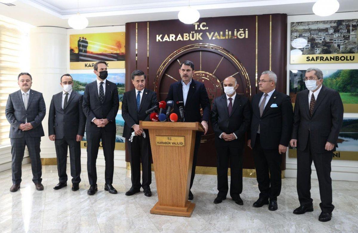 Murat Kurum'un Karabük ziyareti