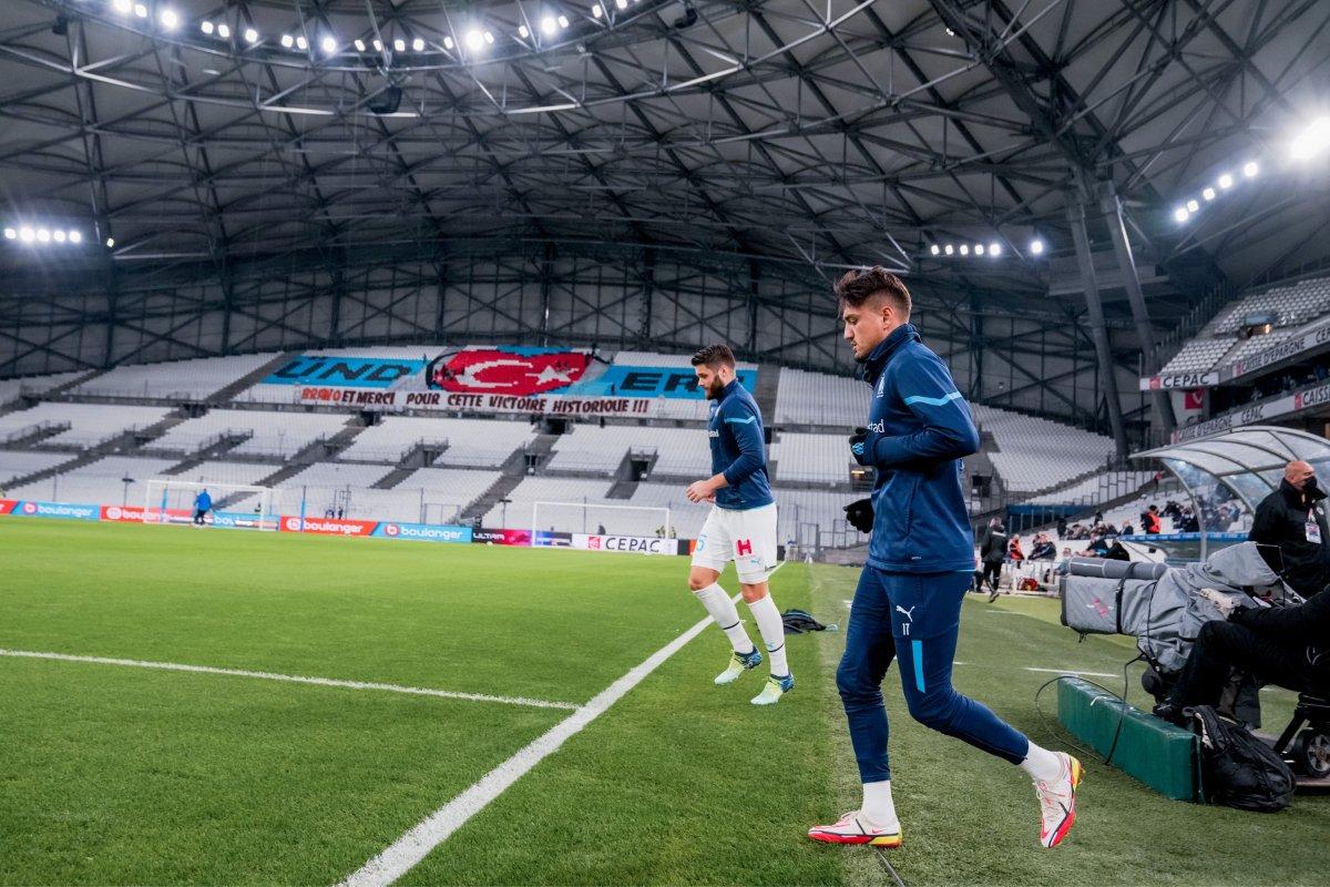 Marsilya'dan Cengiz Ünder'e özel koreografi