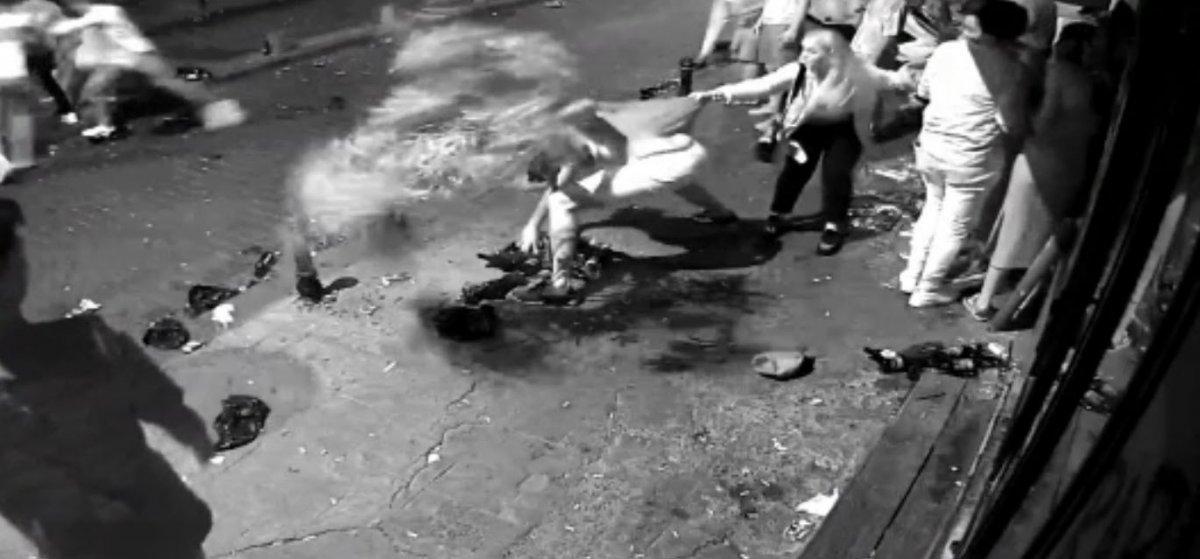 Cihangir'deki gürültü kavgasında ortalık savaş alanına döndü