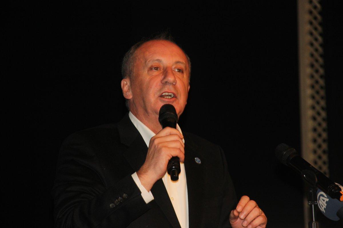 Muharrem İnce, erken seçim isteyen CHP'nin kurultay ertelemesini eleştirdi