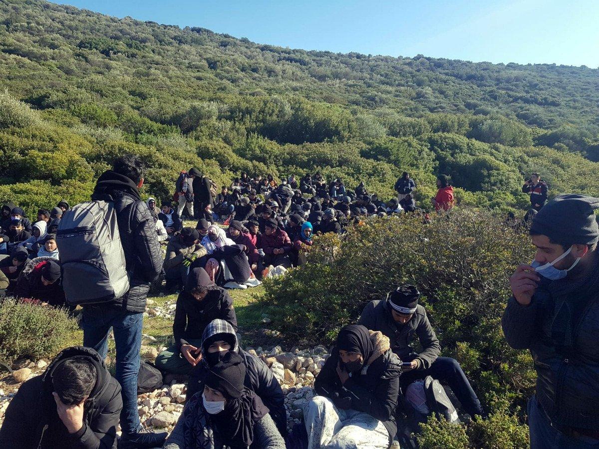 İzmir'de 492 kaçak göçmen yakalandı