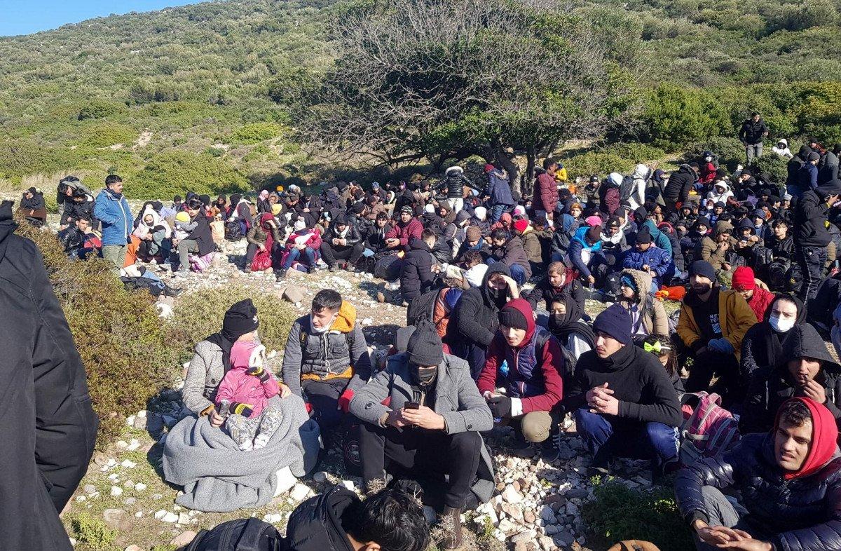 İzmir'de 492 kaçak göçmen yakalandı