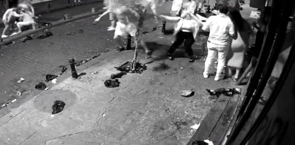 Cihangir'deki gürültü kavgasında ortalık savaş alanına döndü